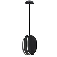 Interval LED Pendant in Black by ET2