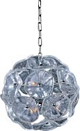 ET2 Fiori 8 Light Pendant, Polished Chrome