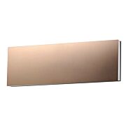 Embosse LED Bath Sconce in Polished Bronze by ET2