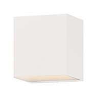 Blok LED Outdoor Wall Sconce in White by ET2