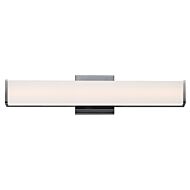 Baritone LED Bath Vanity in Satin Nickel by ET2