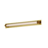 Doric LED Bath Sconce in Natural Aged Brass by ET2