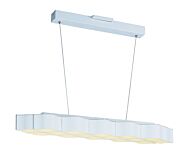 ET2 Billow LED 38.5 Inch 16 Light Linear Pendant in Matte White