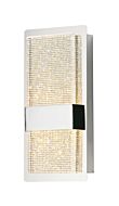 Sparkler LED Wall Sconce in Polished Chrome by ET2