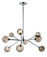 Asteroid LED Pendant in Polished Chrome by ET2