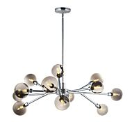 Asteroid LED Pendant in Polished Chrome by ET2