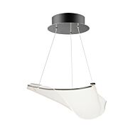 Rinkle LED Pendant in Brushed Gunmetal by ET2