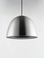 Fungo LED Pendant in Satin Nickel  Black by ET2