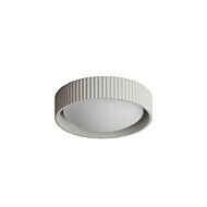 Souffle LED Flush Mount in Chaulk White by ET2