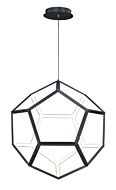 Penta LED Pendant in Black by ET2