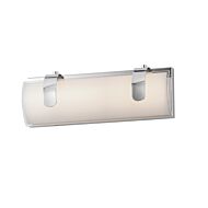 Clutch LED Bath Vanity in Polished Chrome by ET2