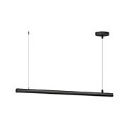 Continuum LED Linear Pendant in Black by ET2