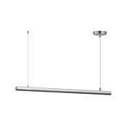 Continuum LED Linear Pendant in Satin Aluminum by ET2