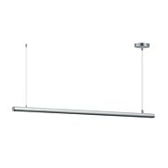 Continuum LED Linear Pendant in Satin Aluminum by ET2