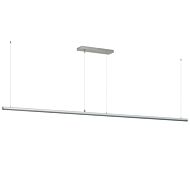 Continuum LED Linear Pendant in Satin Aluminum by ET2