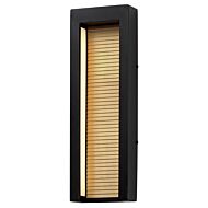 Alcove LED Outdoor Wall Sconce in Black  Gold by ET2