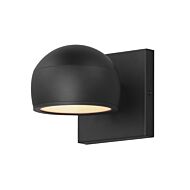 Modular LED Outdoor Wall Sconce in Black by ET2