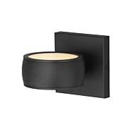 Modular LED Outdoor Wall Sconce in Black by ET2