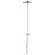 Pipette LED Pendant in Polished Chrome by ET2