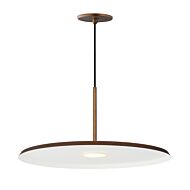 Berliner LED Pendant in Antique Copper by ET2