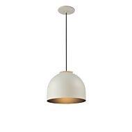 Foster LED Pendant in Gray  Black by ET2