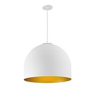 Foster LED Pendant in WhiteGold by ET2