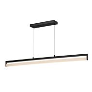 Crossbar LED Pendant in Black by ET2