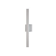 Alumilux Line LED Outdoor Wall Sconce in Satin Aluminum by ET2