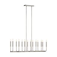 Brianna 14 Light Kitchen Island Light in Polished Nickel by Ellen Degeneres