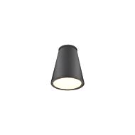 Kuzco Hartford LED Outdoor Ceiling Light in Black