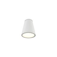 Kuzco Hartford LED Outdoor Ceiling Light in White