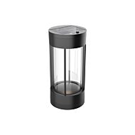 Suara LED Portable Lamp in Black by Kuzco Lighting