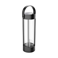 Suara LED Portable Lamp in Black by Kuzco Lighting