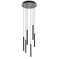 Eli LED Pendant in Black by AFX Lighting