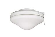 Craftmade All Weather Fan Light Kit in White with Opal Frost Glass