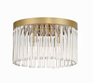 Emory 4-Light Ceiling Mount in Modern Gold