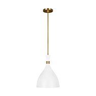 Joan Pendant Light in Matte White by Ellen Degeneres