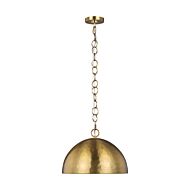 Whare Pendant Light in Burnished Brass by Ellen Degeneres