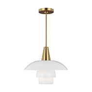 Rossie Pendant Light in Burnished Brass by Ellen Degeneres