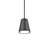 Kuzco Hartford LED Outdoor Hanging Light in Black