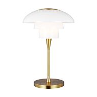 Rossie Table Lamp in Burnished Brass by Ellen Degeneres