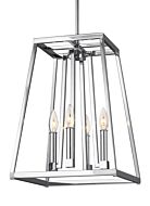 Conant 4 Light Mini Pendant in Chrome by Sean Lavin