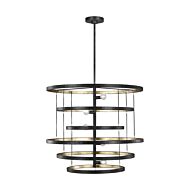 Celeste 5-Light Chandelier in Aged Iron