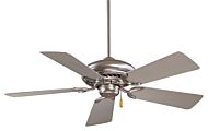 Minka Aire Supra 44 Inch Ceiling Fan in Brushed Steel