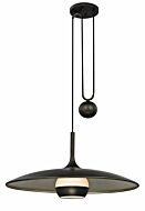 Troy Alchemy 15 Inch Pendant Light in Vintage Bronze Champagne Silver