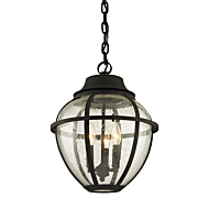 Troy Bunker Hill 3 Light 16 Inch Pendant Light in Vintage Bronze