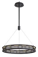 Fuze LED Pendant in Soft Off Black by Troy Lighting