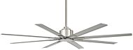 Minka Aire Xtreme H2O 84 Inch Indoor/Outdoor Ceiling Fan in Brushed Nickel