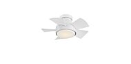 Vox 1-Light 26" Ceiling Fan in Matte White