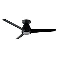 Tip-Top 1-Light 44" Ceiling Fan in Matte Black